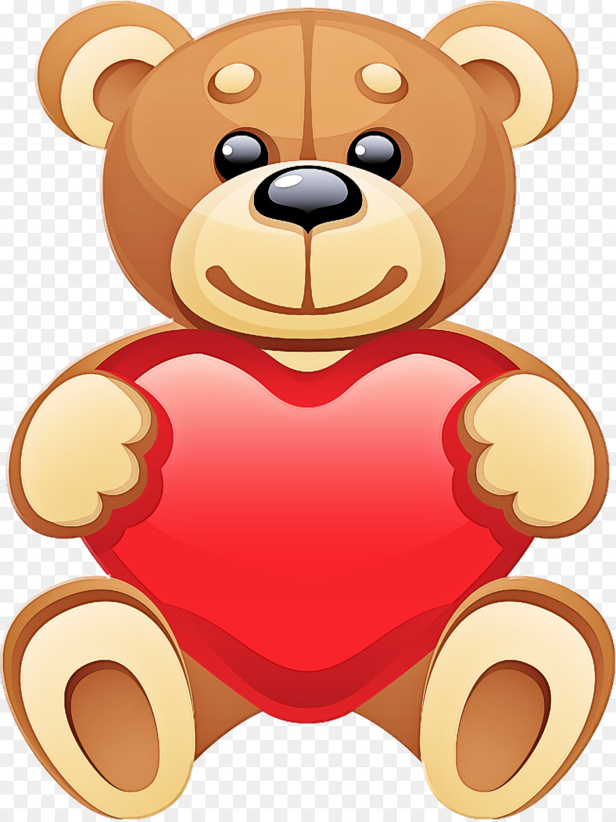 Osito De Peluche Con Corazón，Oso PNG