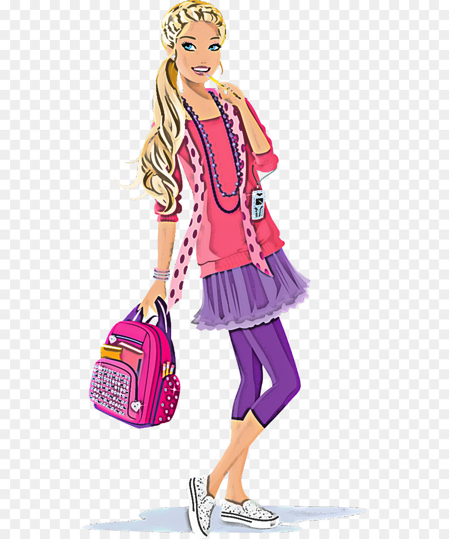 Barbie，Rosa PNG