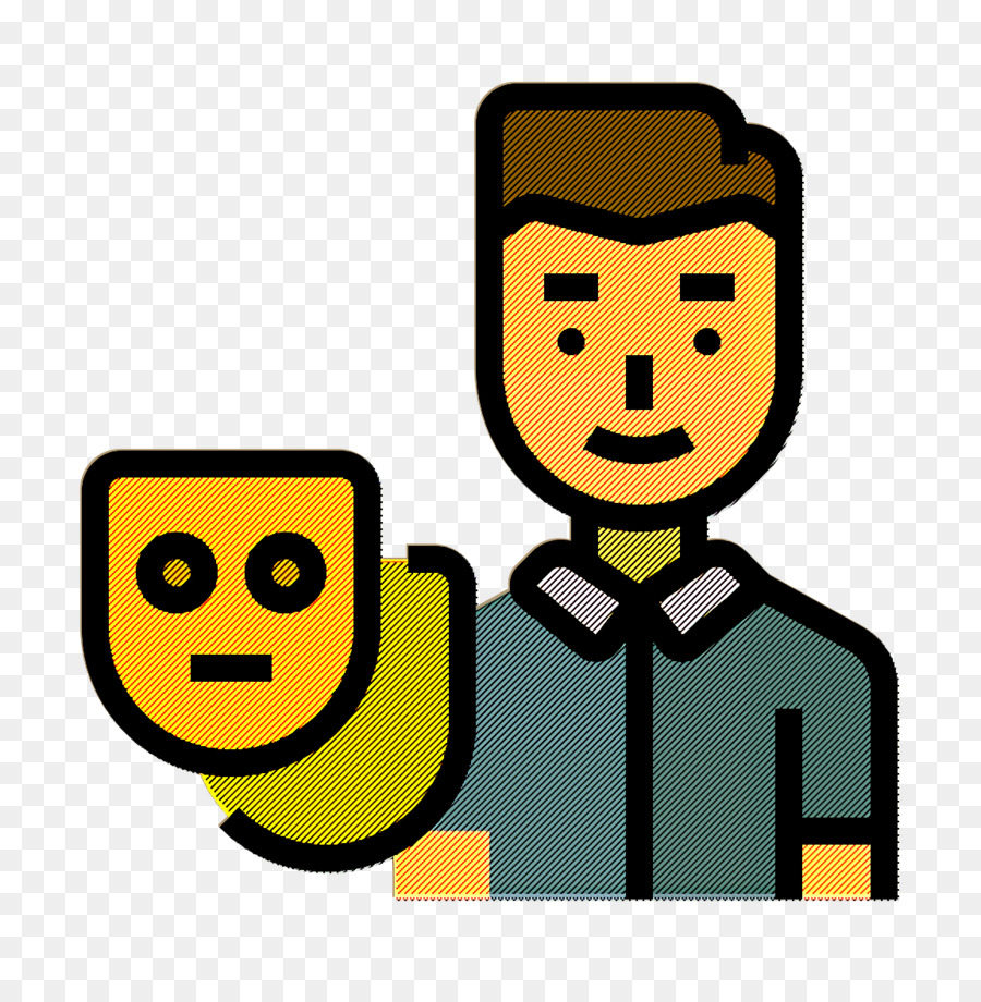 Emoticono，Amarillo PNG