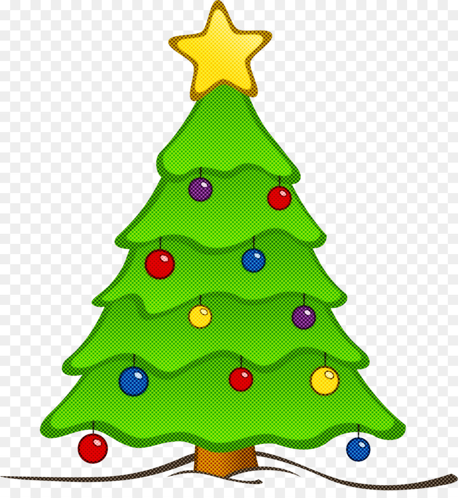 Árbol De Navidad，Estrella PNG