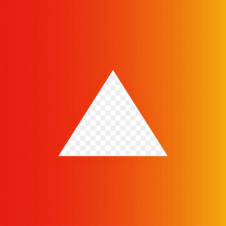 Triangulo Blanco，Rojo PNG