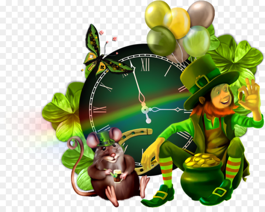 Verde，Reloj PNG