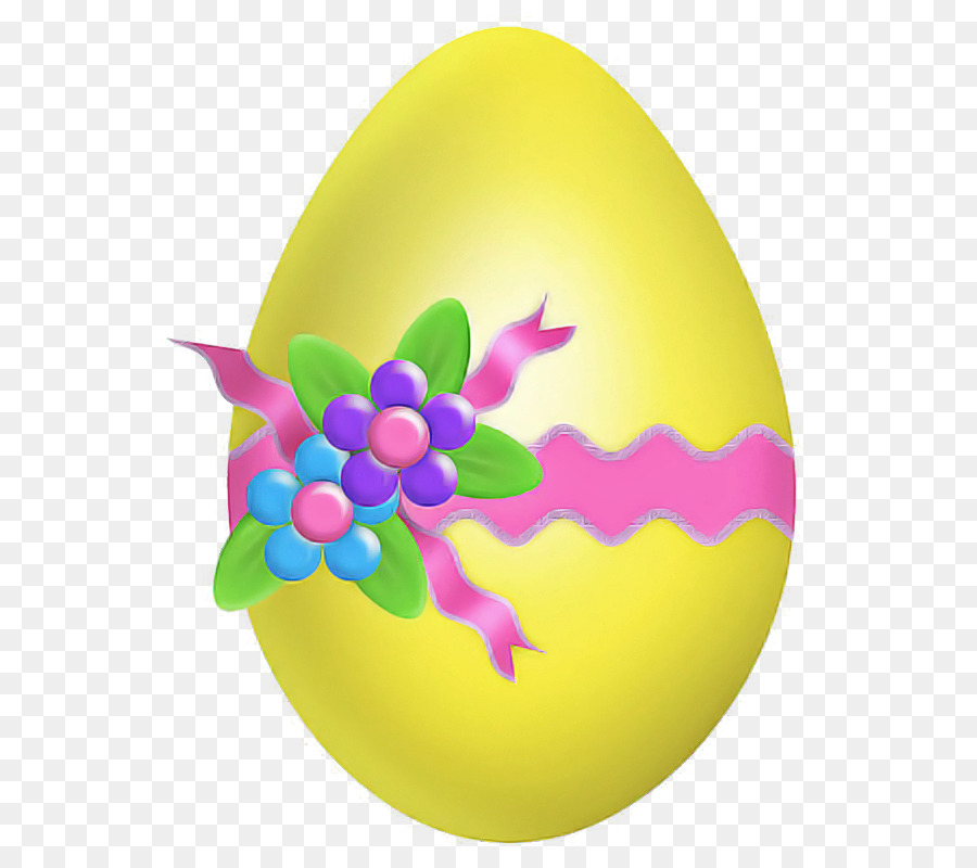 Huevo De Pascua，Amarillo PNG