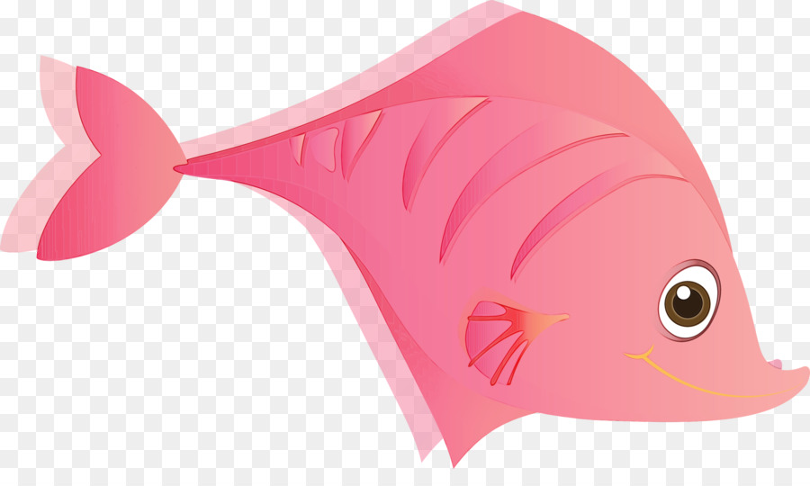 Pez Rosa，Dibujos Animados PNG