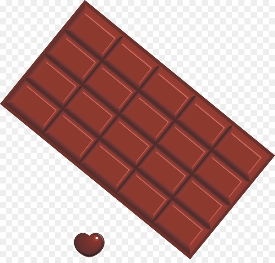 Barra De Chocolate，Rojo PNG