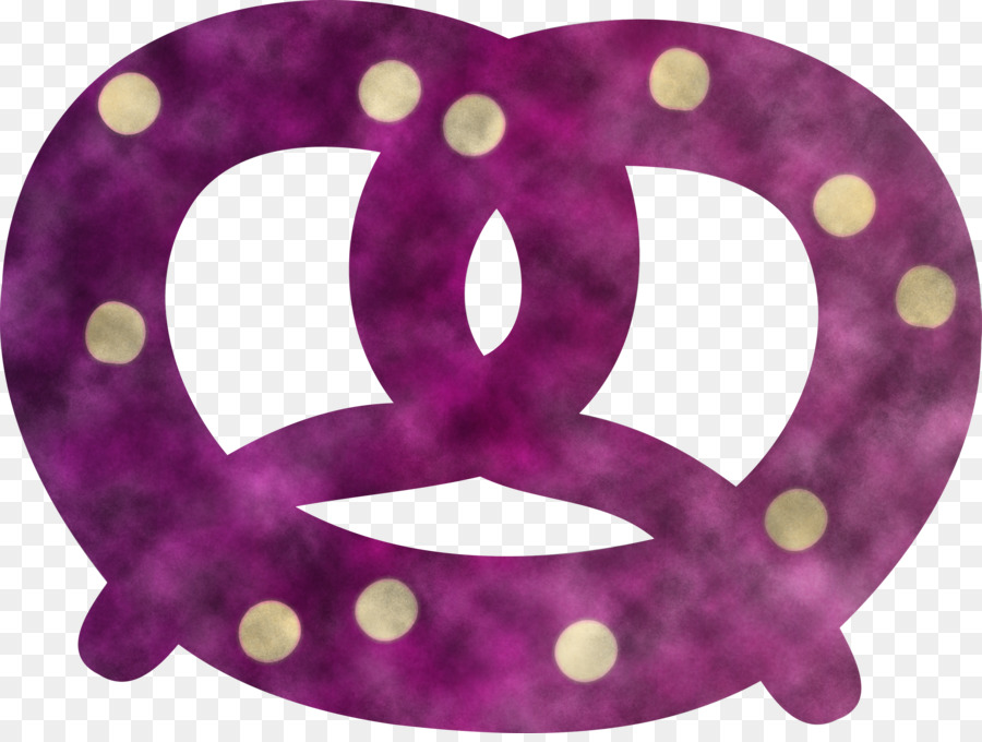 Pretzel Morado，Bocadillo PNG