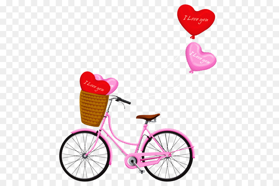 Bicicletas Parte，Rosa PNG