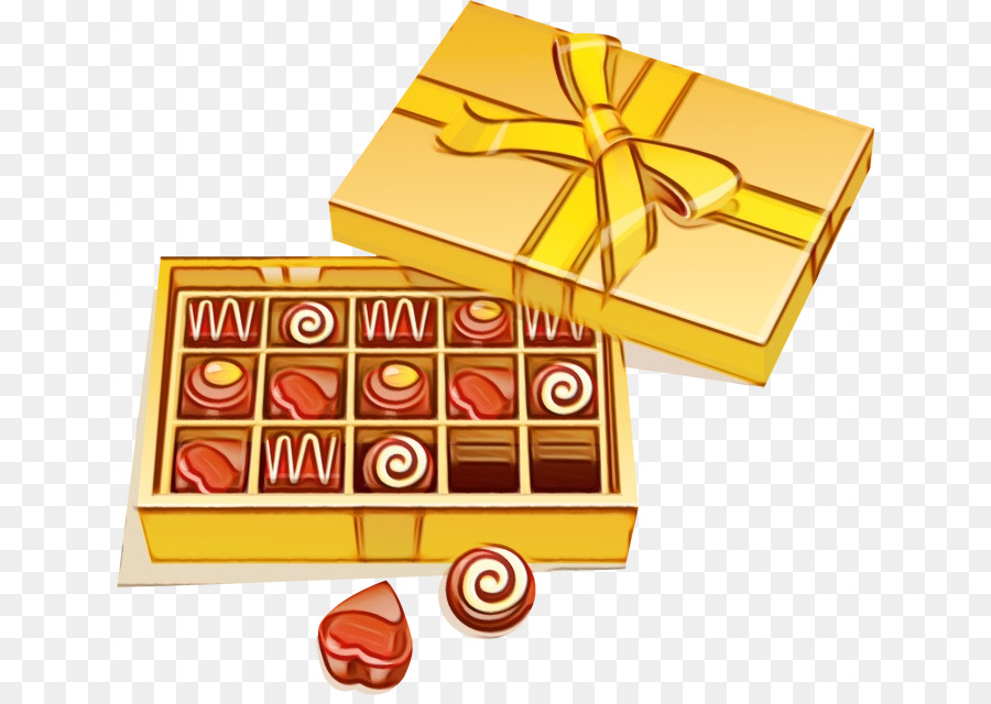 Caja De Bombones，Chocolates PNG