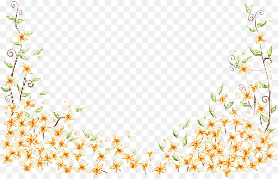 Diseño Floral，Planta PNG