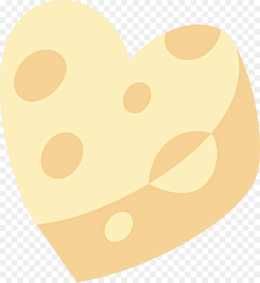 Corazón，Amarillo PNG