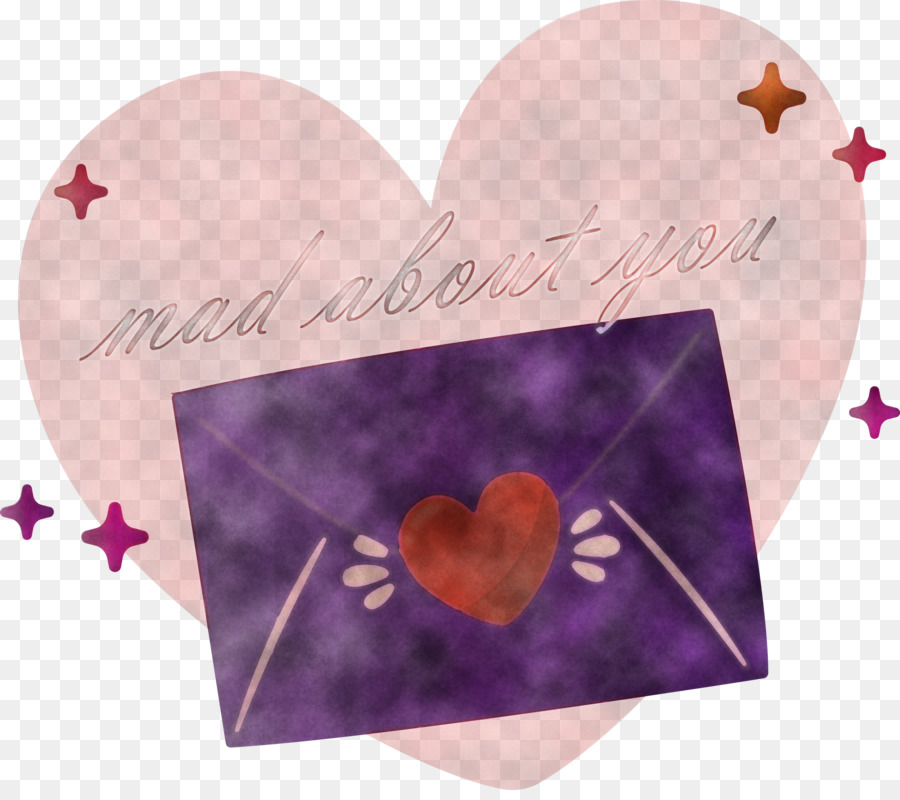 Corazón，Morado PNG