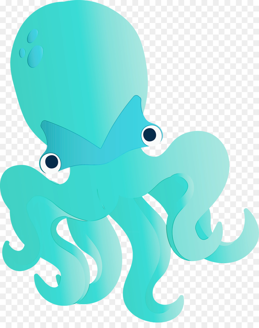 Pulpo，Aqua PNG