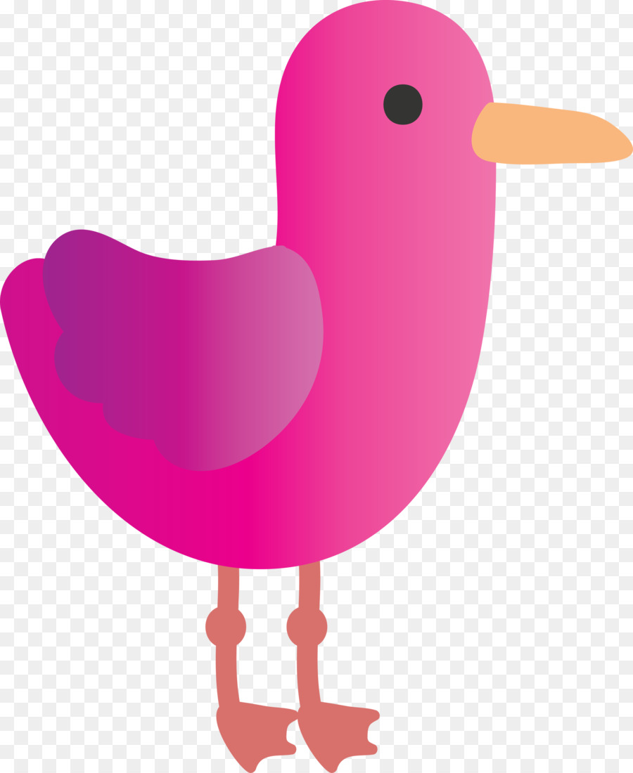 Pájaro Morado，Dibujos Animados PNG