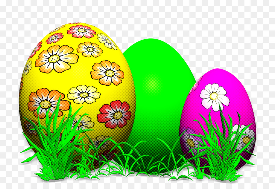 Huevos De Pascua Decorativos，Vistoso PNG