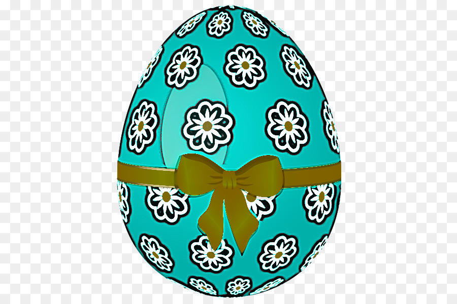 Huevo De Pascua，Turquesa PNG