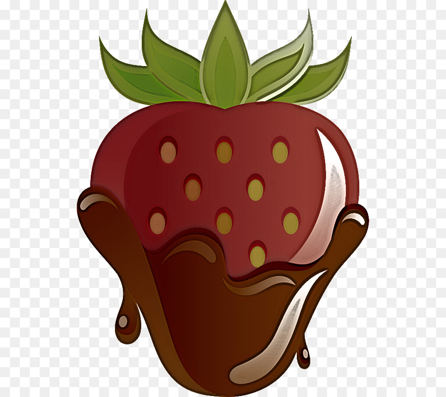 Fresa Con Chocolate，Fruta PNG