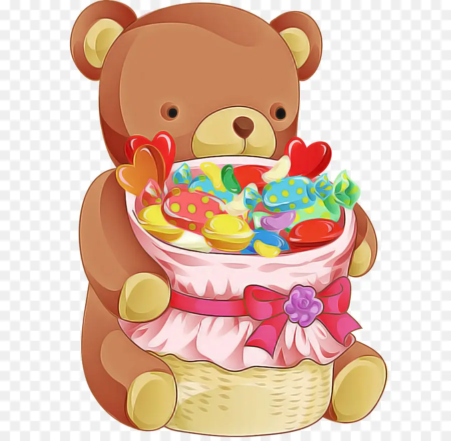 Oso De Peluche，Dulce PNG