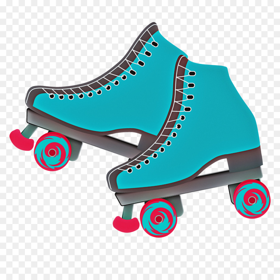 Patines，Azul PNG