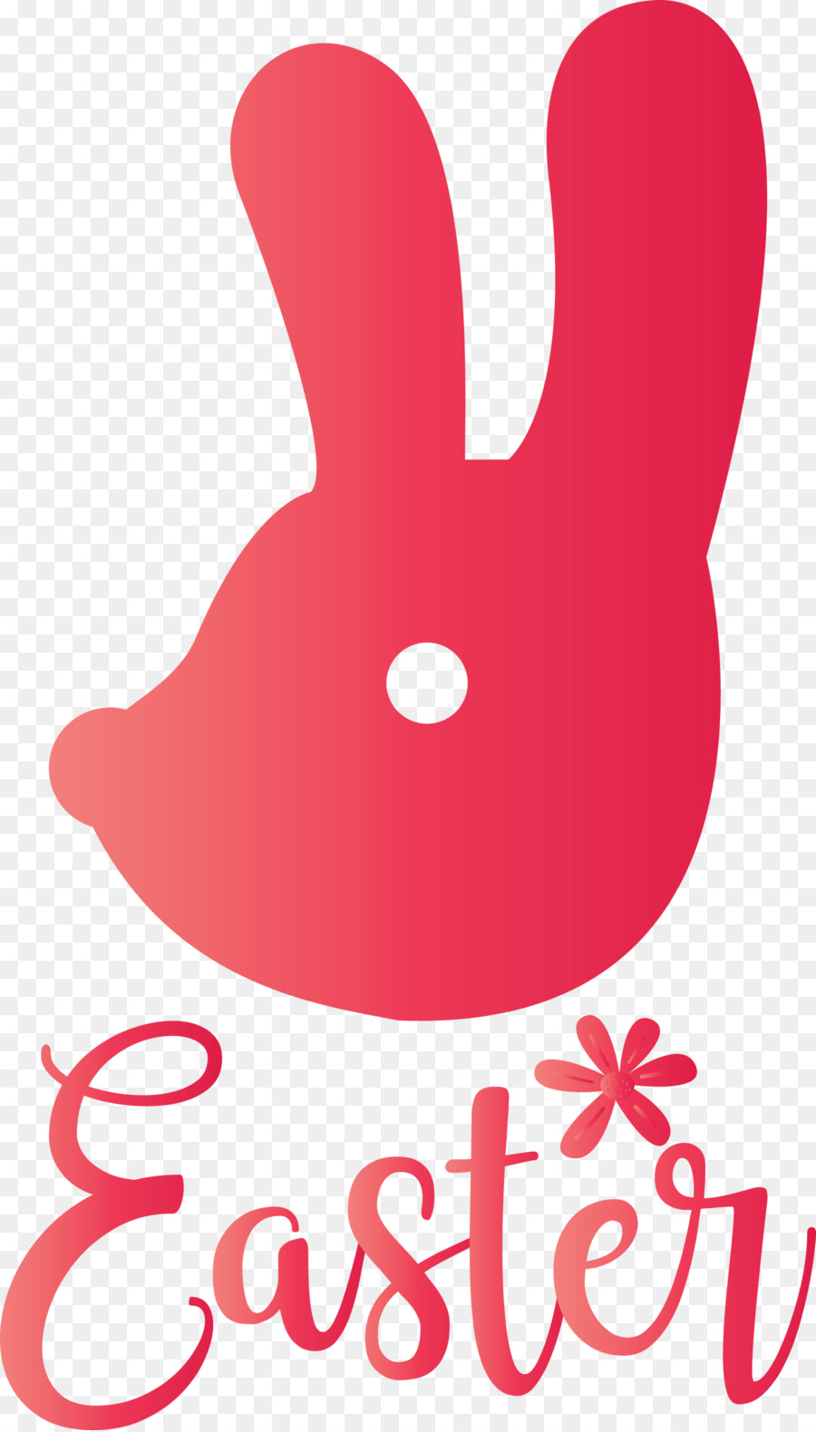 Silueta De Conejito De Pascua，Conejo PNG