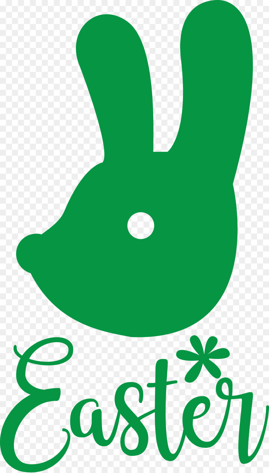 Silueta De Conejito De Pascua，Conejo PNG