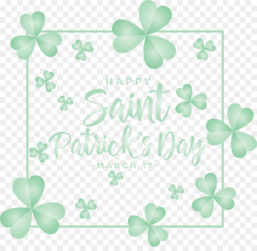 Día De San Patricio，Trébol PNG