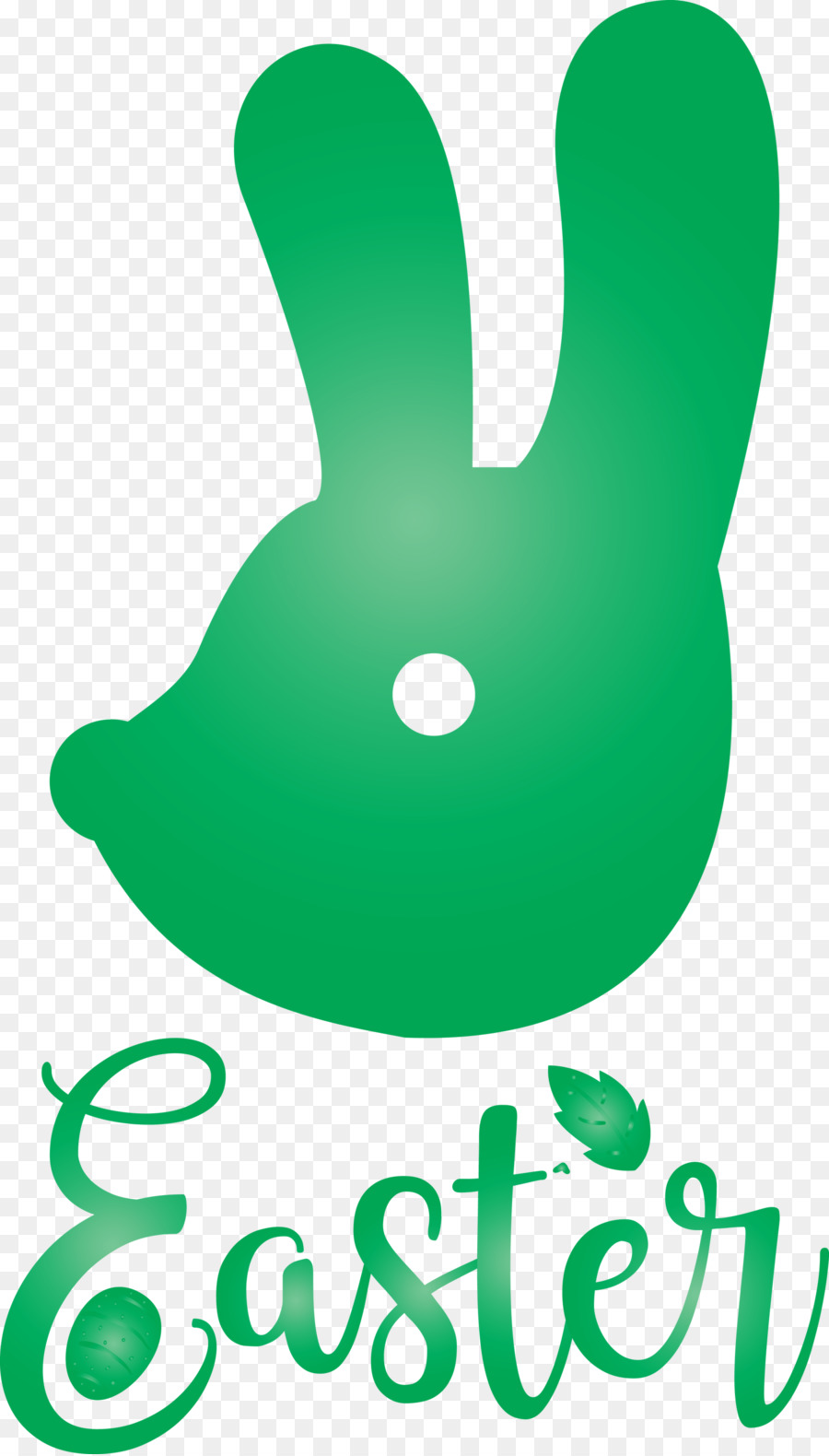 Silueta De Conejito De Pascua，Conejo PNG