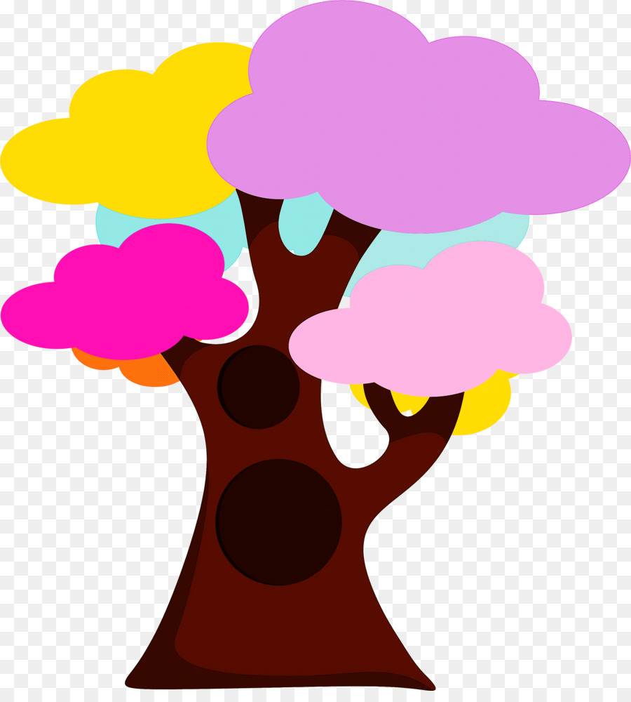 Árbol，Vistoso PNG