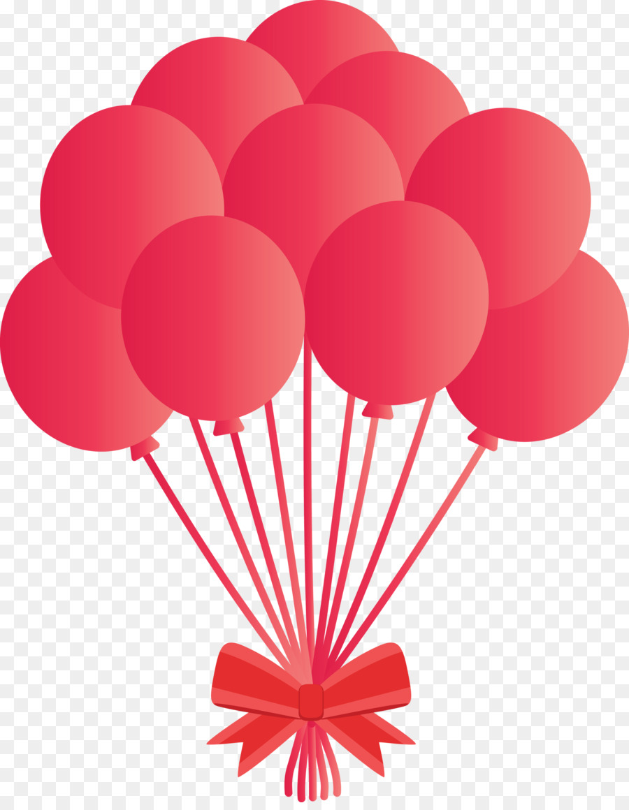 Globos De Corazon，Amar PNG