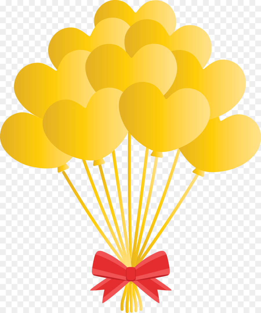 Globos De Corazon，Amar PNG