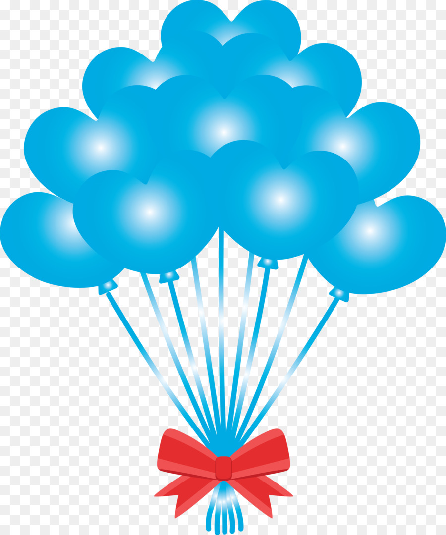 Globos De Corazon，Amar PNG