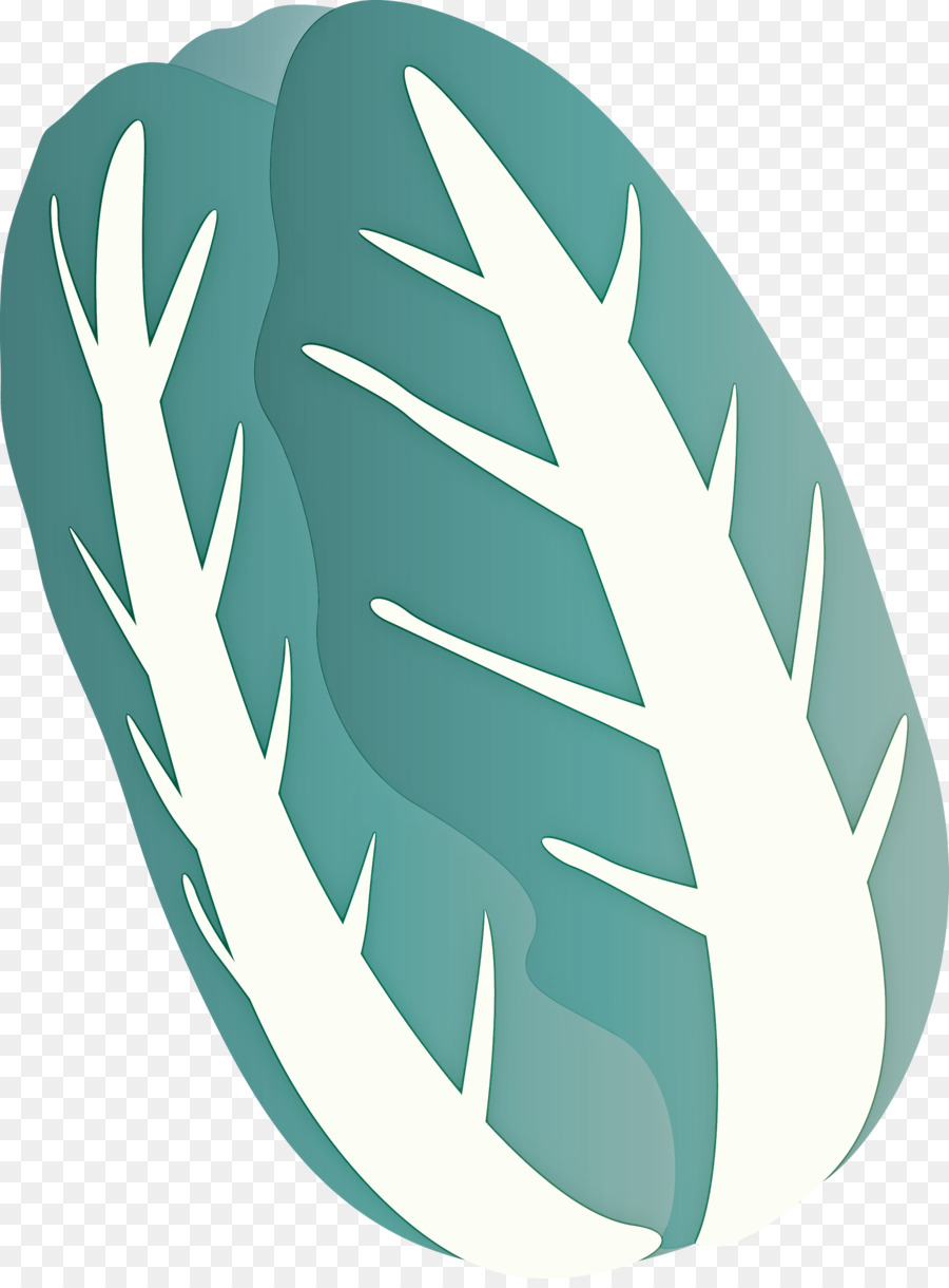 Hoja，Turquesa PNG