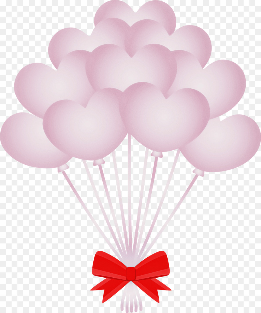 Globos De Corazon，Amar PNG