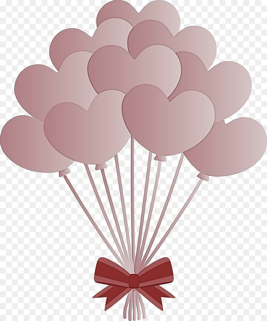 Globos De Corazon，Amar PNG