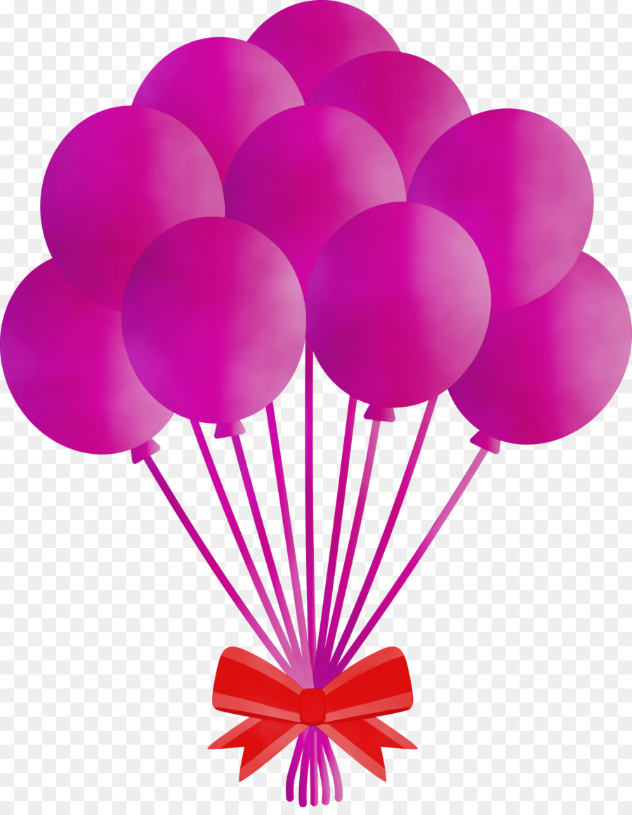 Globos De Corazon，Amar PNG