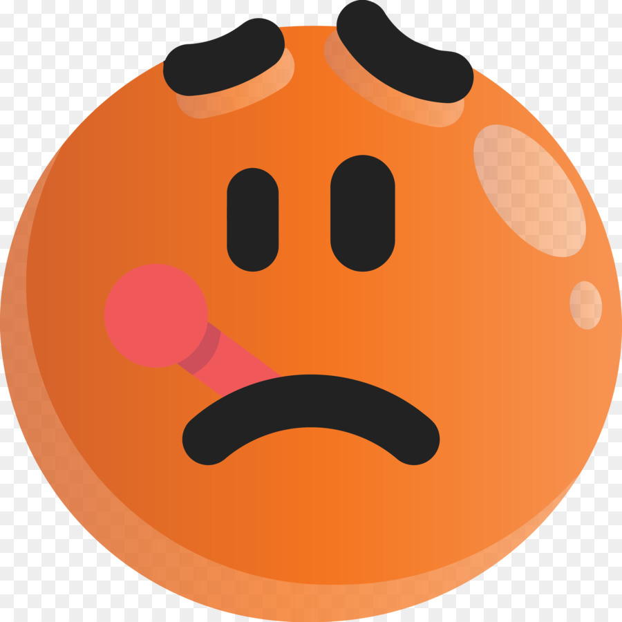 Emoji Enfermo，Enfermedad PNG