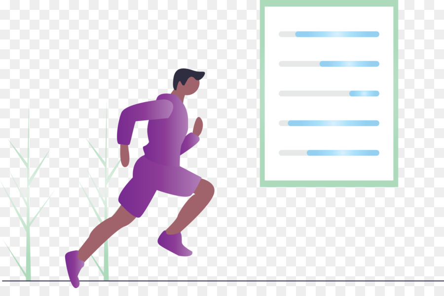 Hombre Corriendo，Ejercicio PNG