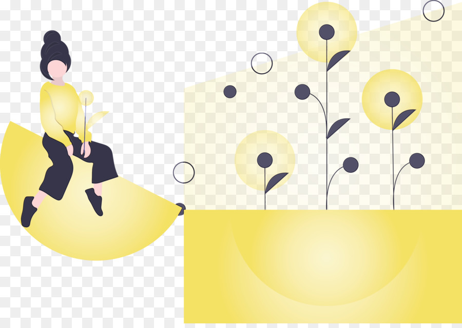 Mujer Con Plantas，Mujer PNG