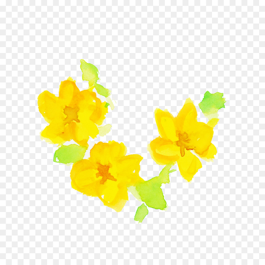 Amarillo，Flor PNG