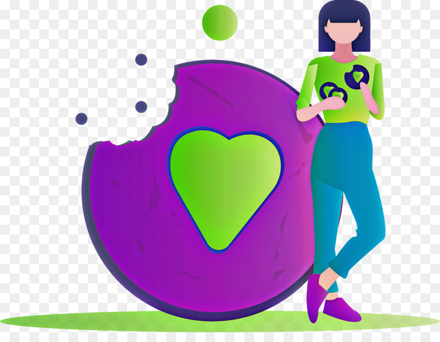 Mujer Con Corazon，Amar PNG