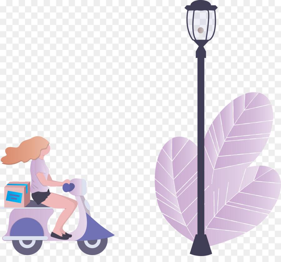 Scooter，Chica PNG