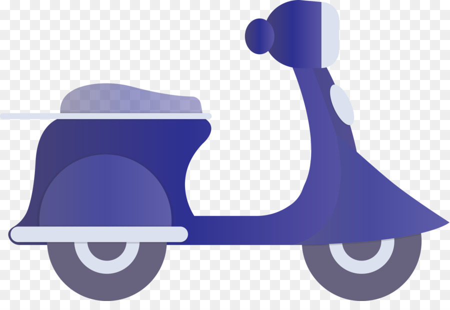 Vespa Azul，Vehículo De Dos Ruedas PNG