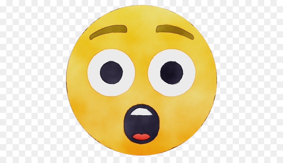 Emoji Sorprendido，Rostro PNG