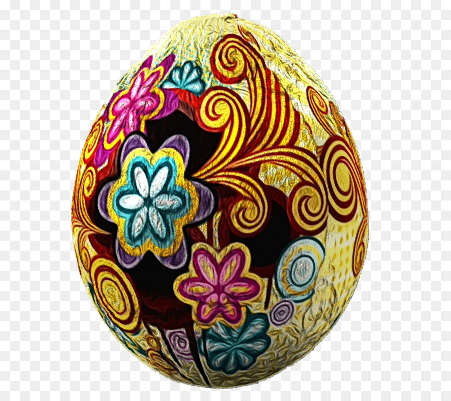 Huevo De Pascua，Amarillo PNG