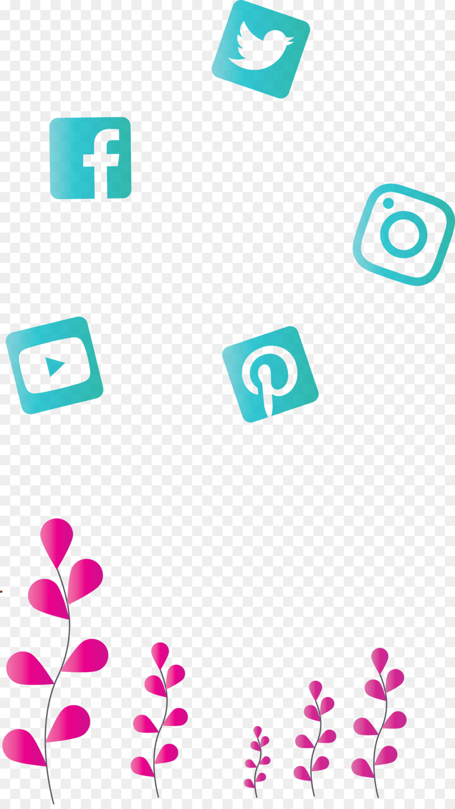 Iconos De Redes Sociales，Facebook PNG