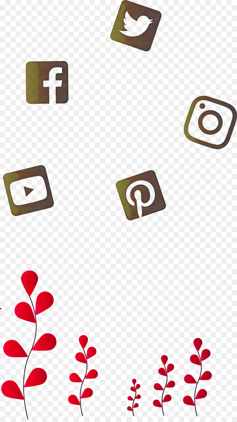 Iconos De Redes Sociales，Facebook PNG