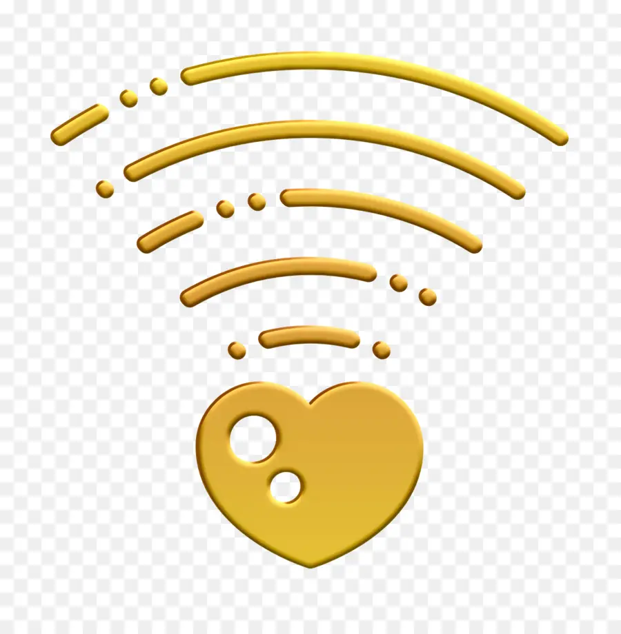 Corazon Dorado，Wi Fi PNG