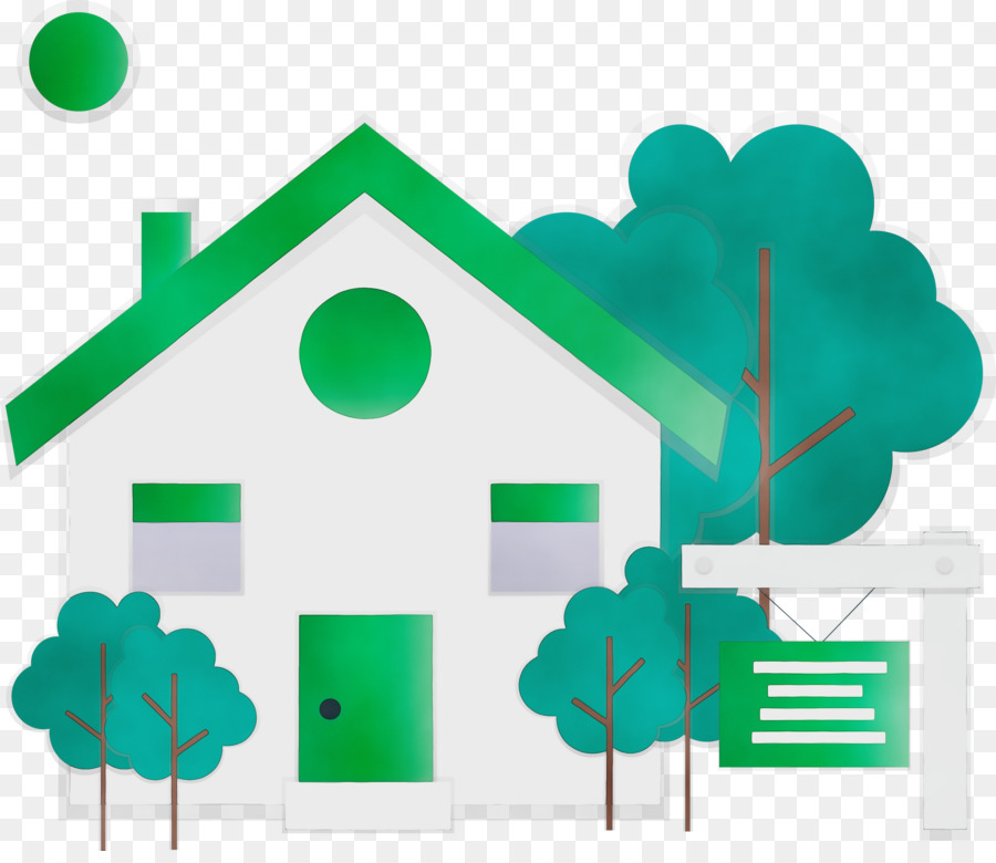 Casa Con Arbol，Casa PNG