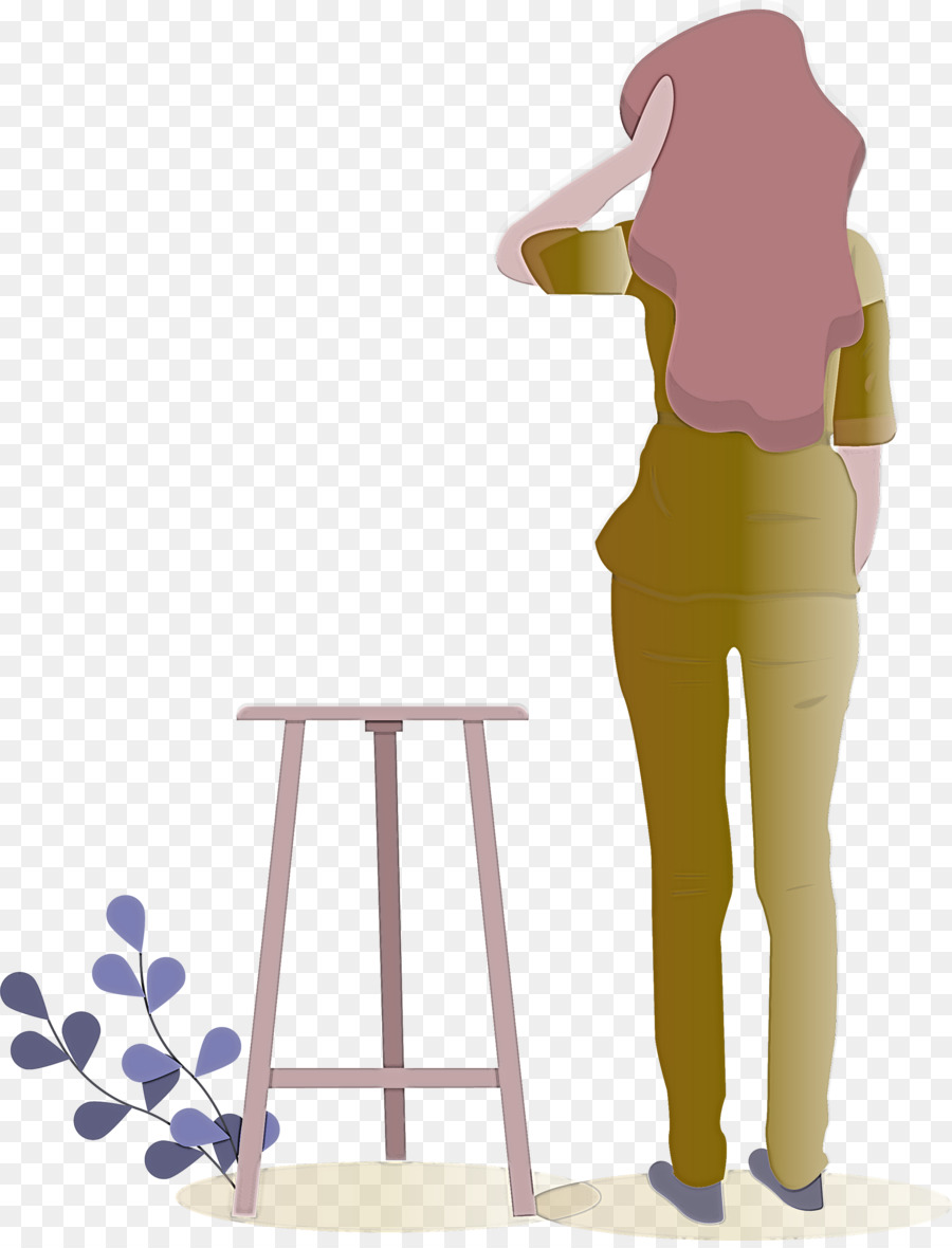 Mujer Con Pelo Largo，Mujer PNG