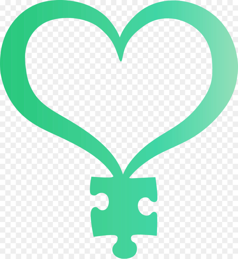Verde，Corazón PNG