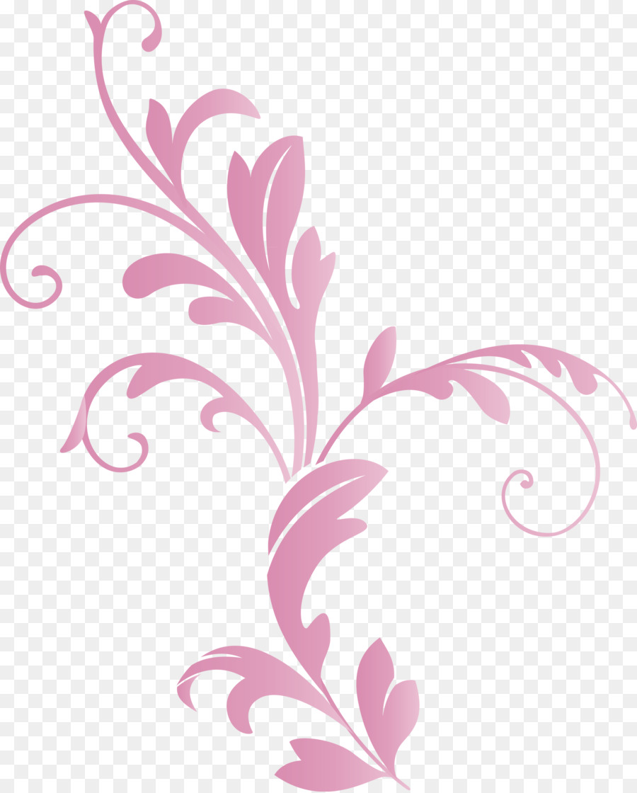 Diseño Floral Rojo，Hojas PNG